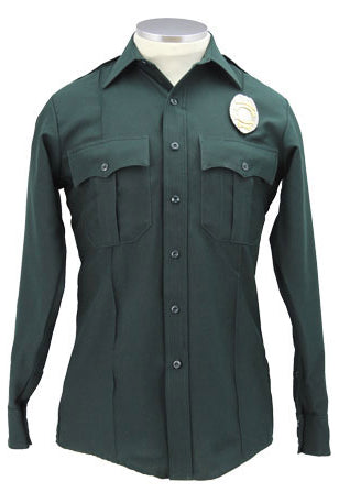 Elbeco Textrop Spruce Green Long Sleeve Uniform Shirt For Men Elbeco Textrop Spruce Green Long Sleeve Uniform Shirt For Men