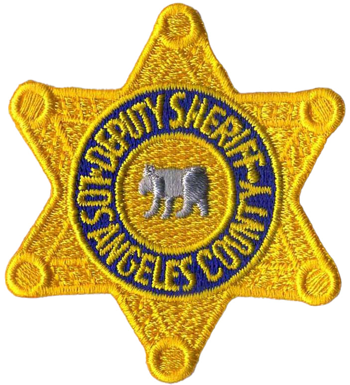 Los Angeles County Sheriff Department Star Badge Patch – Uniform