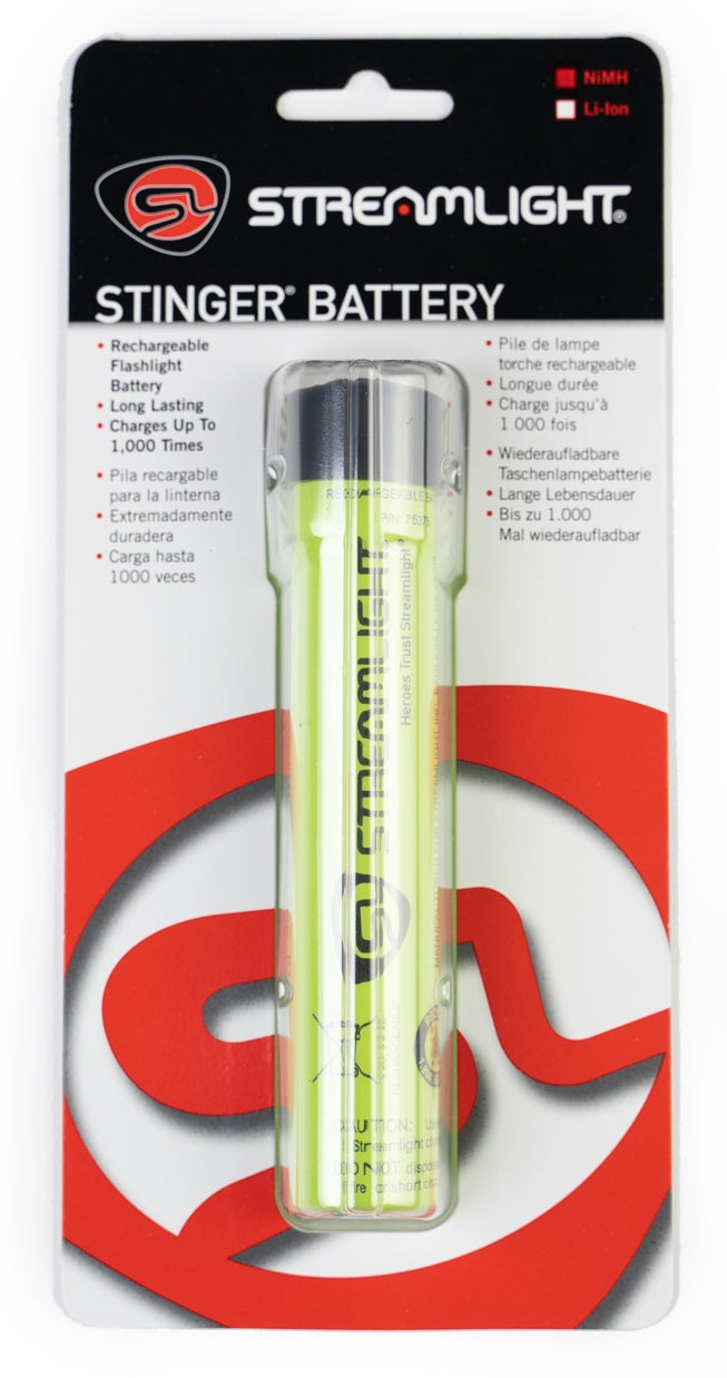 streamlight flashlight battery replacement Streamlight 75375 Stinger Replacement NiCd Battery Stick