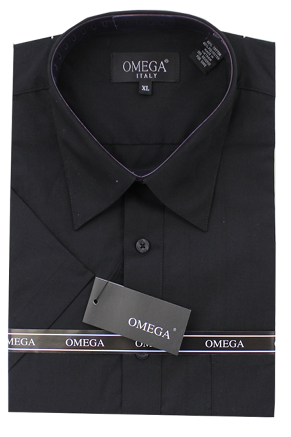 omega italy dress shirts Omega Italy Men's Premium Slim Fit Button Up Long Sleeve White Dress Shirt