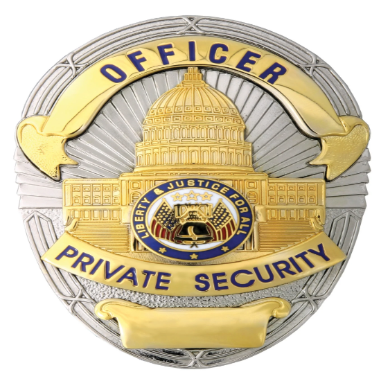 [CUSTOMIZED] First Class Security Officer Badge