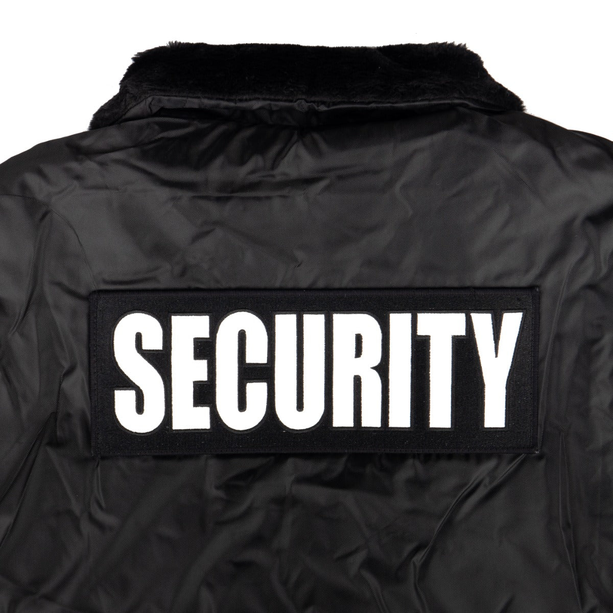 Watch-Guard Bomber Jacket (Black) with Reflective Security ID – Uniform ...