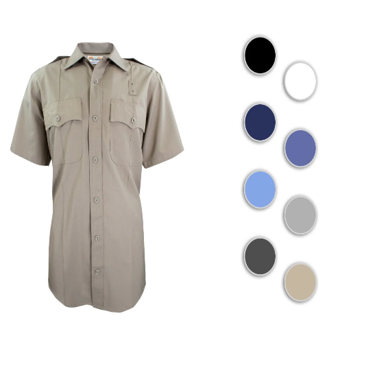 [CUSTOMIZED] Poly Rayon Short Sleeve Uniform Shirt
