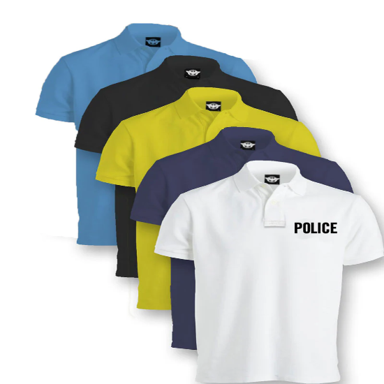 [CUSTOMIZED] Police Tactical Performance Polo Shirts