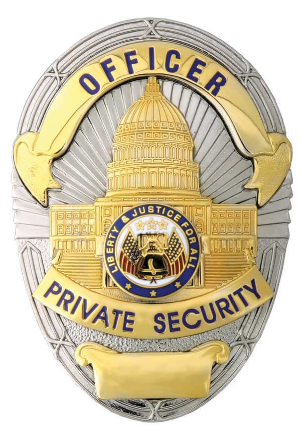 [CUSTOMIZED] First Class Security Officer Badge