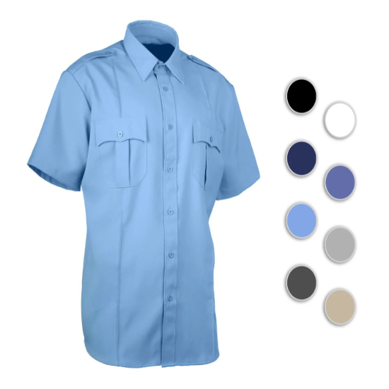 [CUSTOMIZED] Polyester Short Sleeve Uniform Shirt SALE