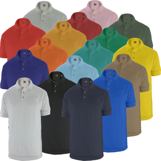 [CUSTOMIZED] Poly Cotton and Cotton Polo Shirts