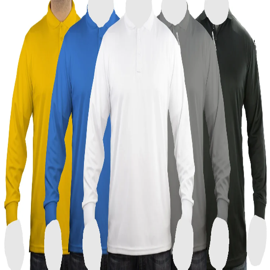 [CUSTOMIZED] First Class Tactical Performance Long Sleeve Polo Shirt
