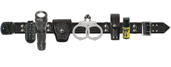 Basket Weave Duty Belt