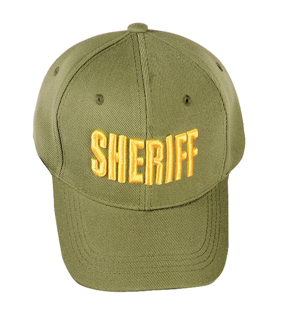 Sheriff Cap with Gold ID