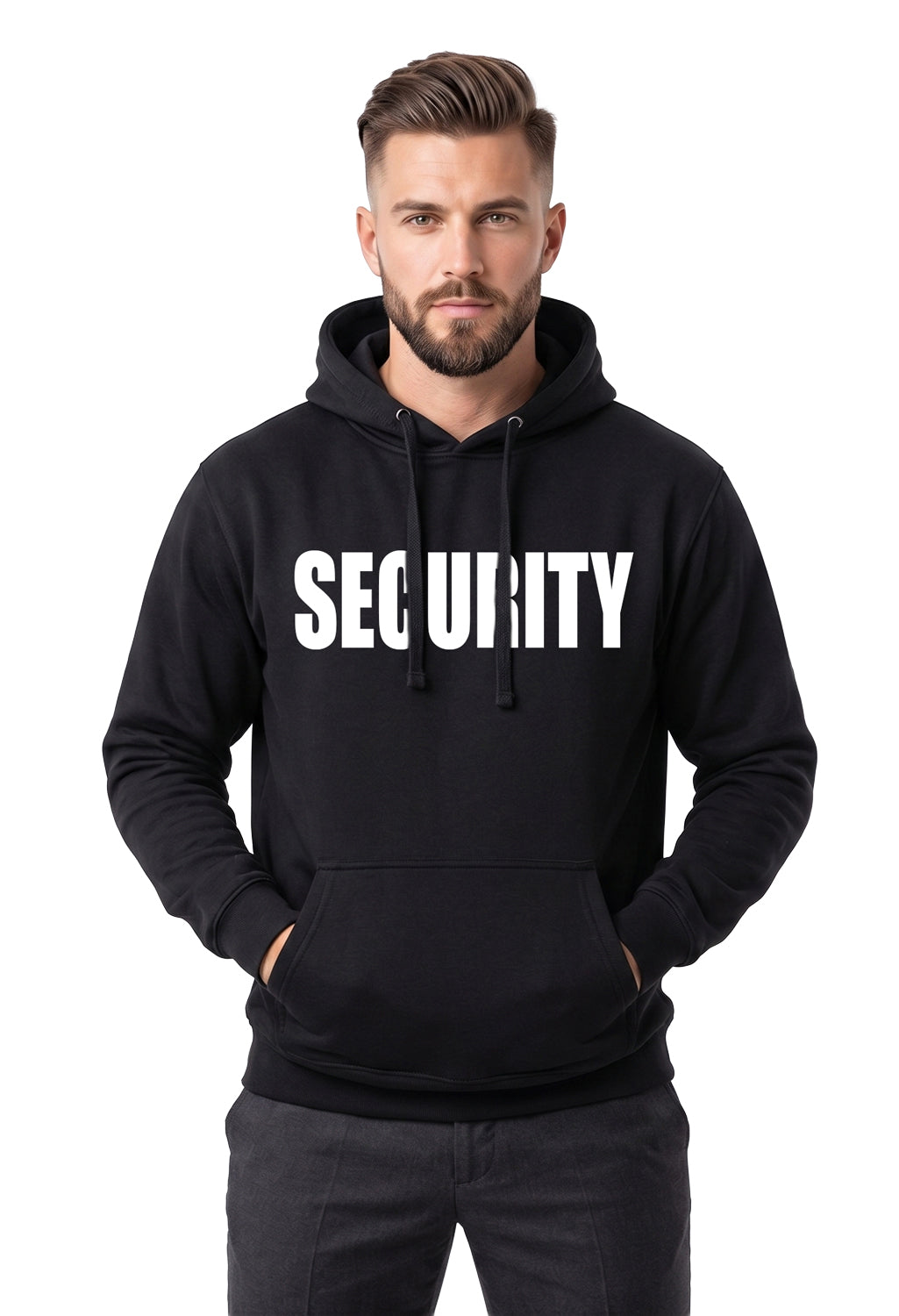 Hoodie Sweater With Printed ID – Uniform Warehouse: Security
