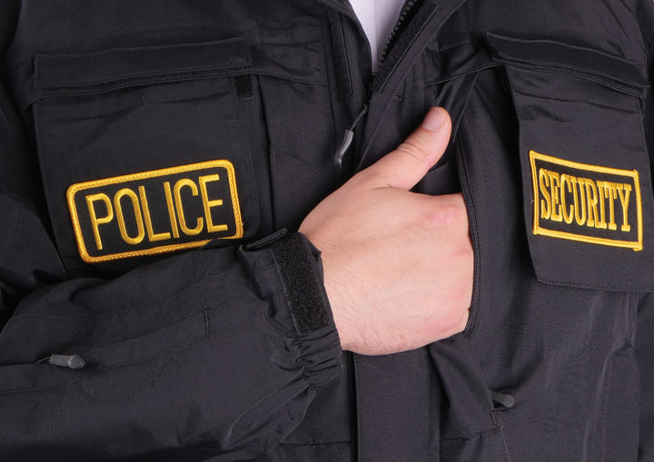 Police Guard Shell Sinatra Tactical Raid/Rain Shell Jacket – Uniform Warehouse: Security ...