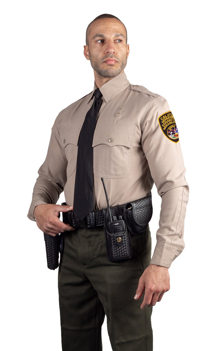 CDCR Class A Long Sleeve Uniform Shirt – Uniform Warehouse: Security ...