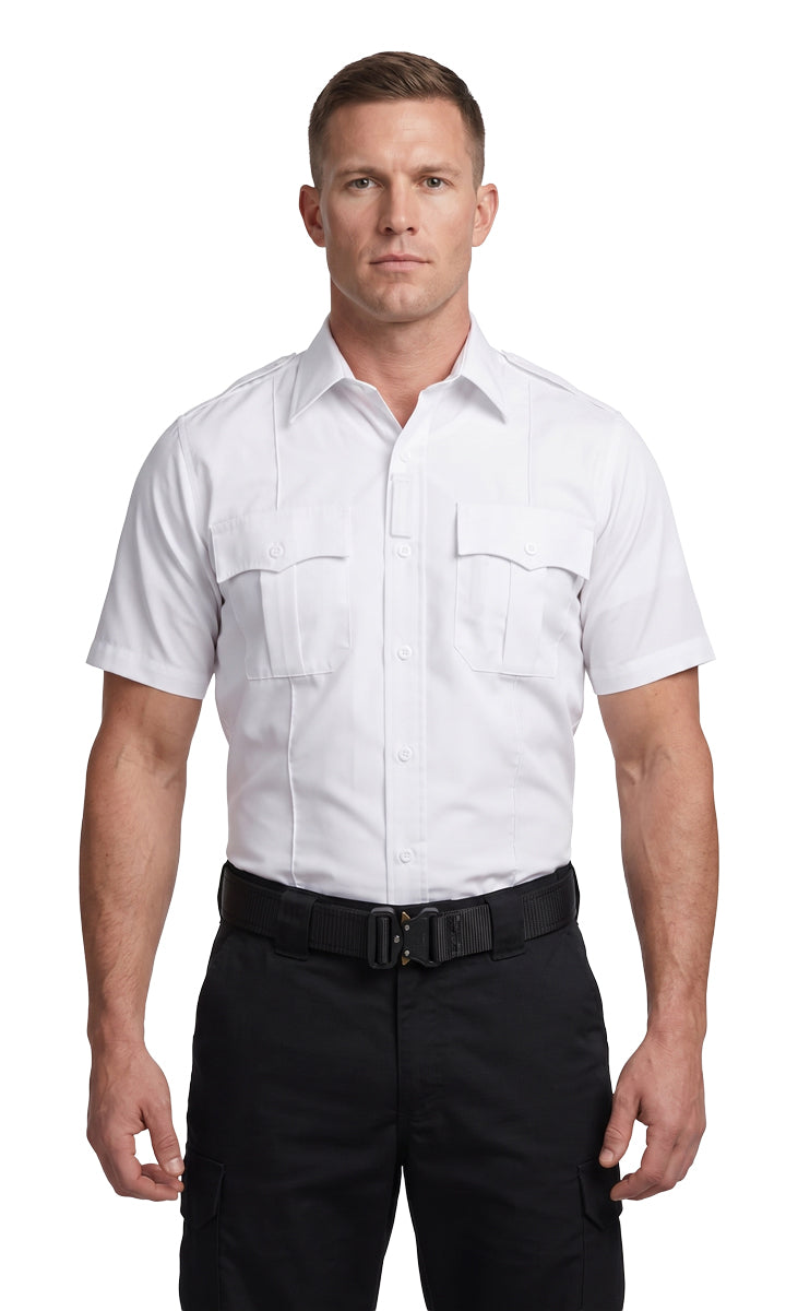 Cortex Uniform CoolMesh Poly Cotton Performance Uniform Shirts - Short Sleeve ...