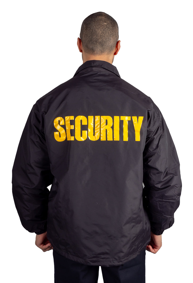Security Uniform Security Jacket Black Official Security Uniform