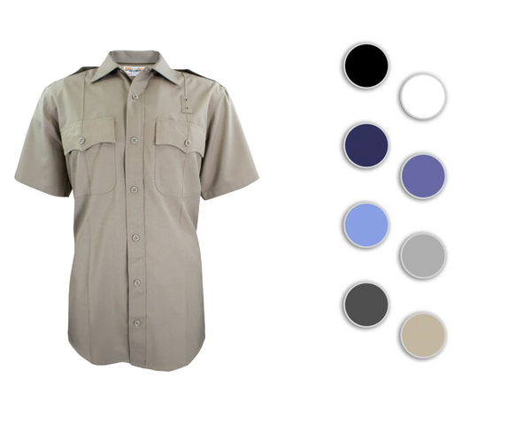 [CUSTOMIZED] Poly Rayon Short Sleeve Uniform Shirt
