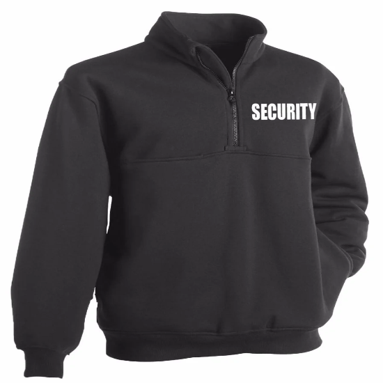 [CUSTOMIZED] First Class Security Job Shirts with Zipper