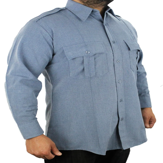 [CUSTOMIZED] Poly Rayon Long Sleeve Uniform Shirt