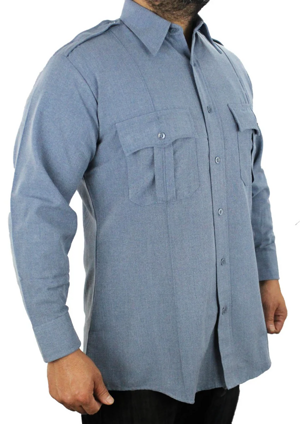 [CUSTOMIZED] Poly Rayon Long Sleeve Uniform Shirt