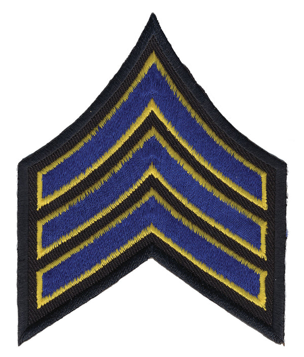 Sergeant Yellow Ranks Badges & IDs: Patches & Chevrons: Rank Chevrons – Uniform Warehouse ...