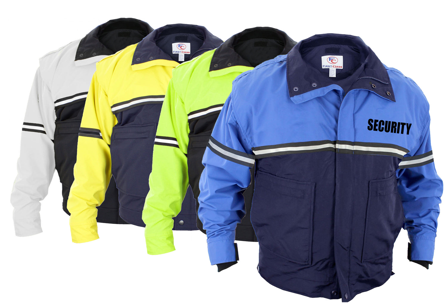 Custom security jackets online