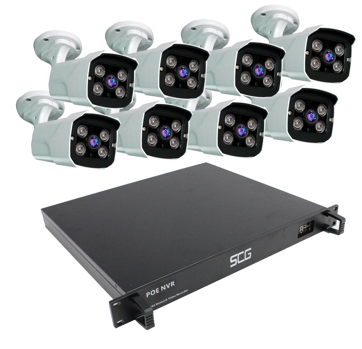 Security Camera Computer Kit 1.3 MP 8Ch Kit Security Camera System – Uniform Warehouse: Security ...