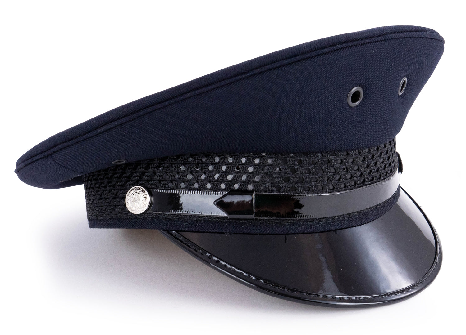 Keystone LAPD Style Hat Round Police Dept. Cap (Navy Blue) – Uniform ...