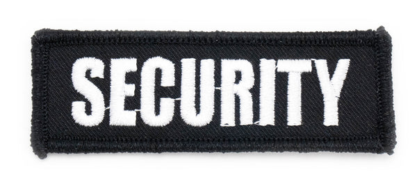 Security Lettering Patch Security: Patches – Uniform Warehouse: Security Uniforms, Police ...
