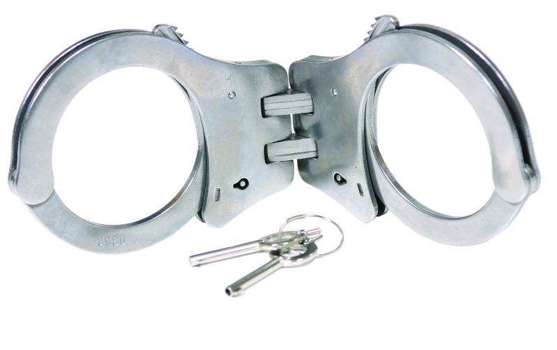 Stainless Steel Hinged Handcuffs