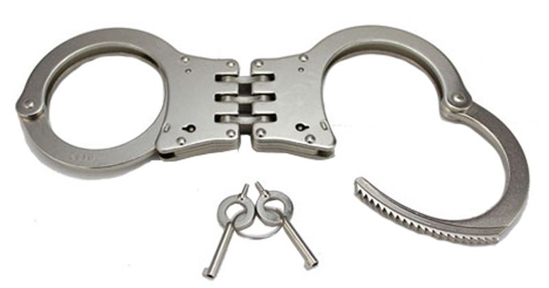Triple Hinged Handcuffs