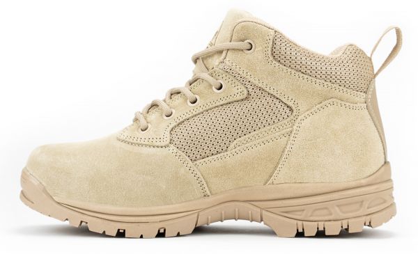 Beige First Class 6 Coolmax Lining Ryno Gear Tactical Combat Boots