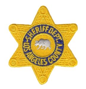 am20 Los Angeles County Sheriff Aufnäher Bügelbild Patch Applikation USA Police 