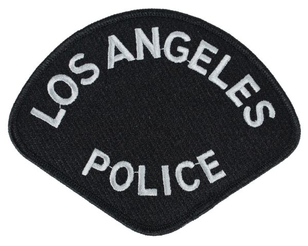 Los Angeles Department Shoulder Patch Black & Gray 