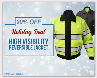 Holiday Gift Guide - 20% Off High Visibility Reversible Jackets
